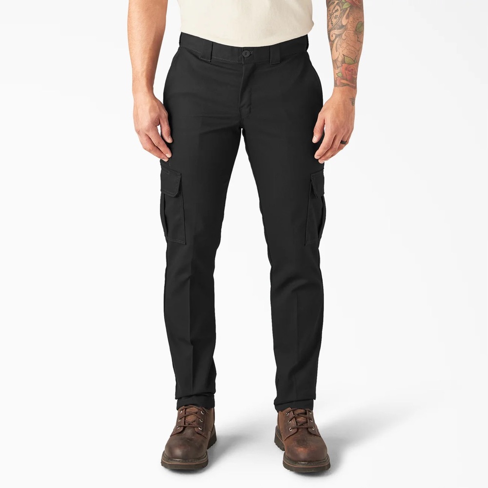 NWT Dickies Flex Slim Fit Cargo Pants Black